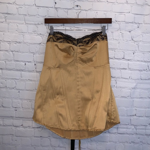 Ashley Stewart Tops - Ashley Stewart Light Brown / Tan Laced Camisole 2X